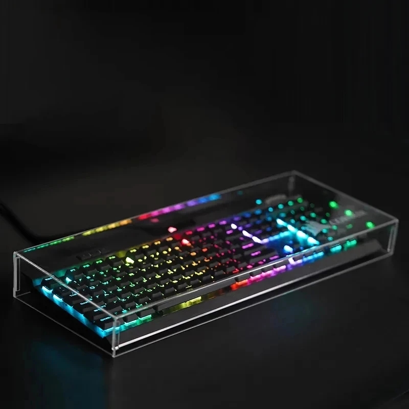 Keyboard Gaming Transparent - Penutup Tahan Debu Keyboard Kapasitif Akrilik