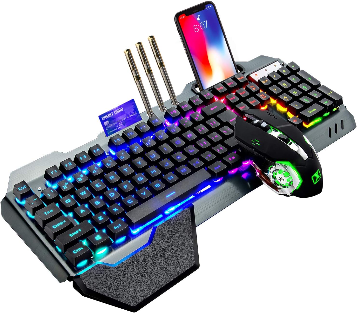 Gaming Keyboard Extension - K680 Keyboard dan Mouse game nirkabel,