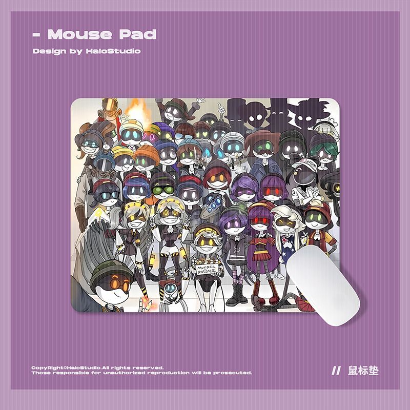 Gaming Keyboard Mouse - Alas Mouse Anime Murder Drones Merch,