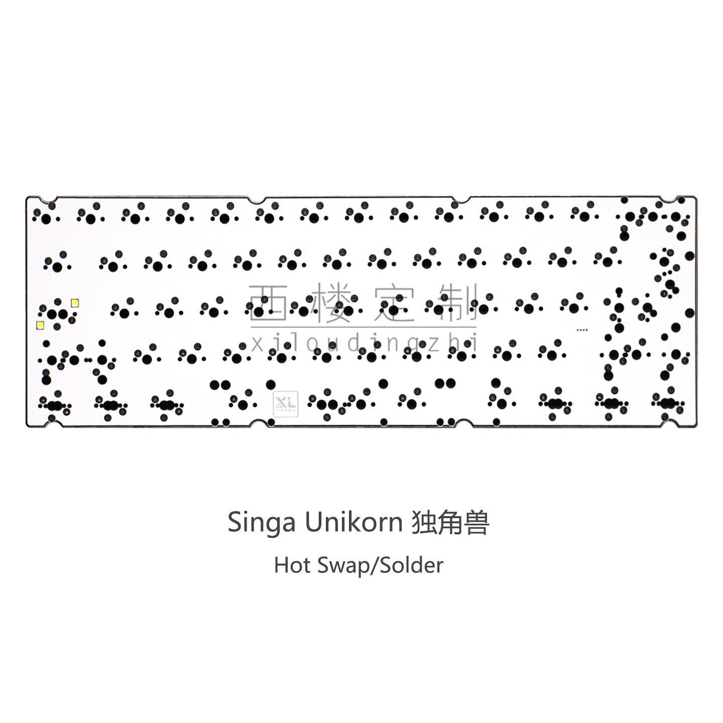 Hot Swap Pcb - 1k PCB 1.6mm kompatibel dengan Keyboard