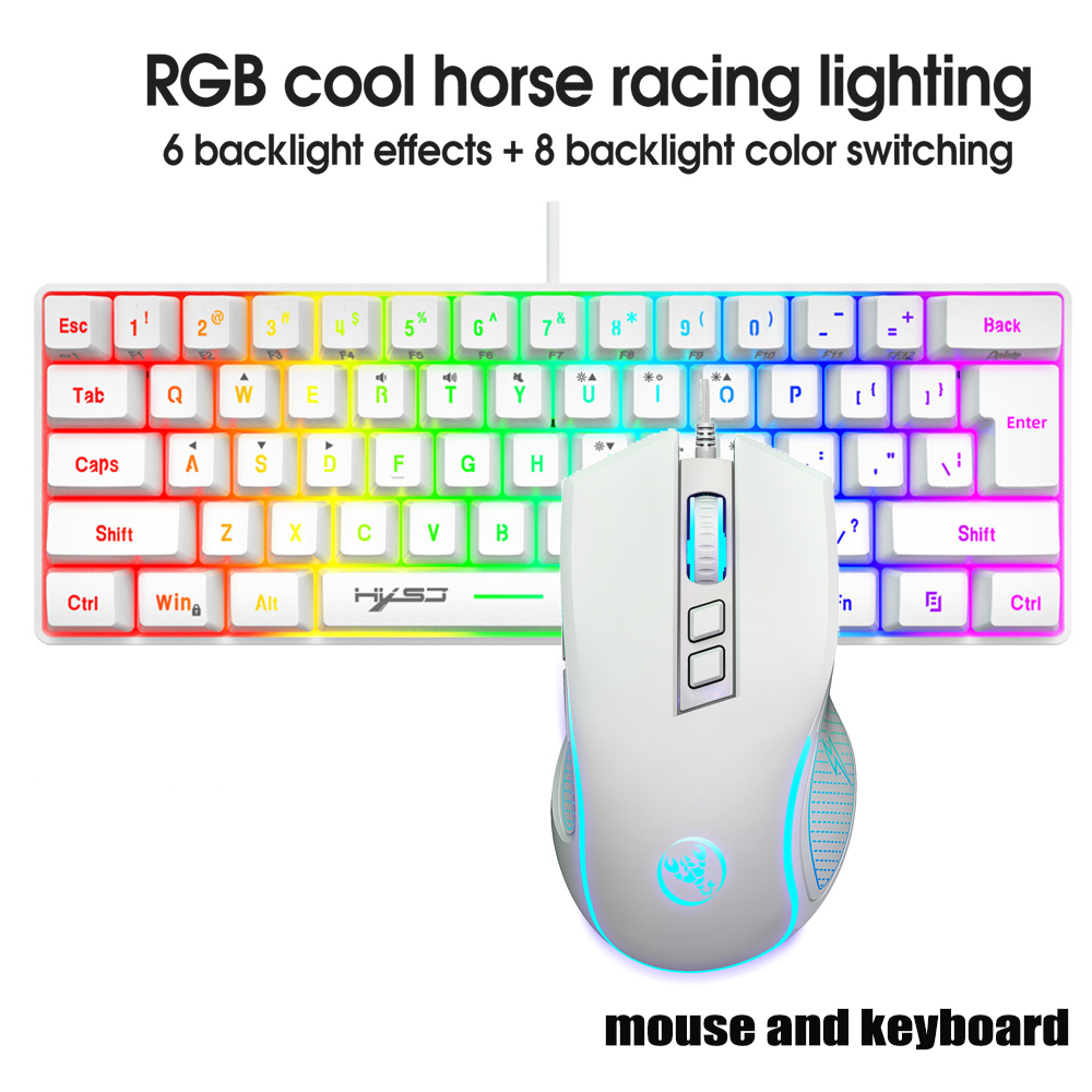 Gaming Keyboard Extension - Keyboard dan Mouse Kit Gamer Keyboard