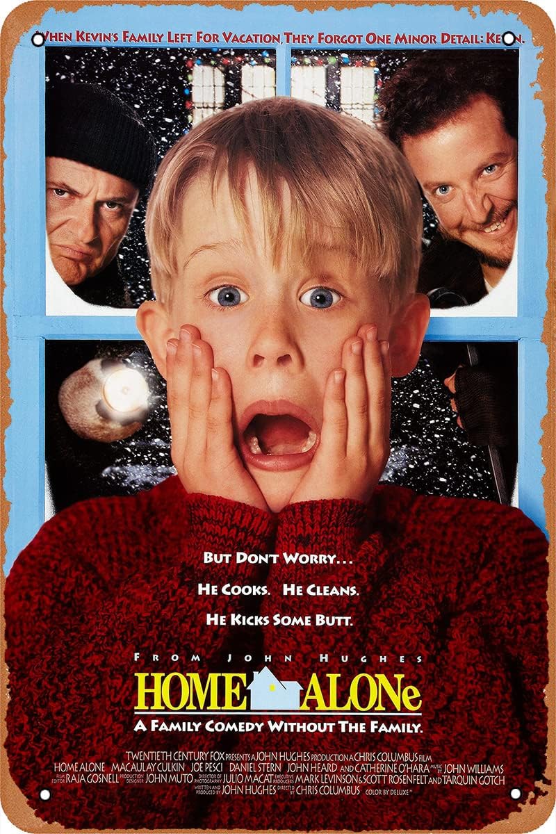 Brass Weight Plate - QIAN&XII Poster Film Home Alone Retro