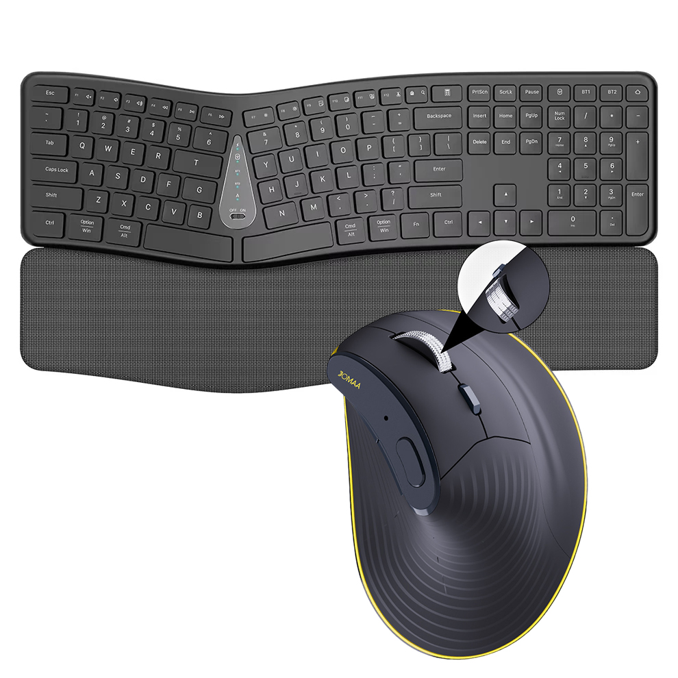 Gaming Keyboard And Mouse Wireless - Kombo Keyboard dan Mouse Nirkabel 2.4G,