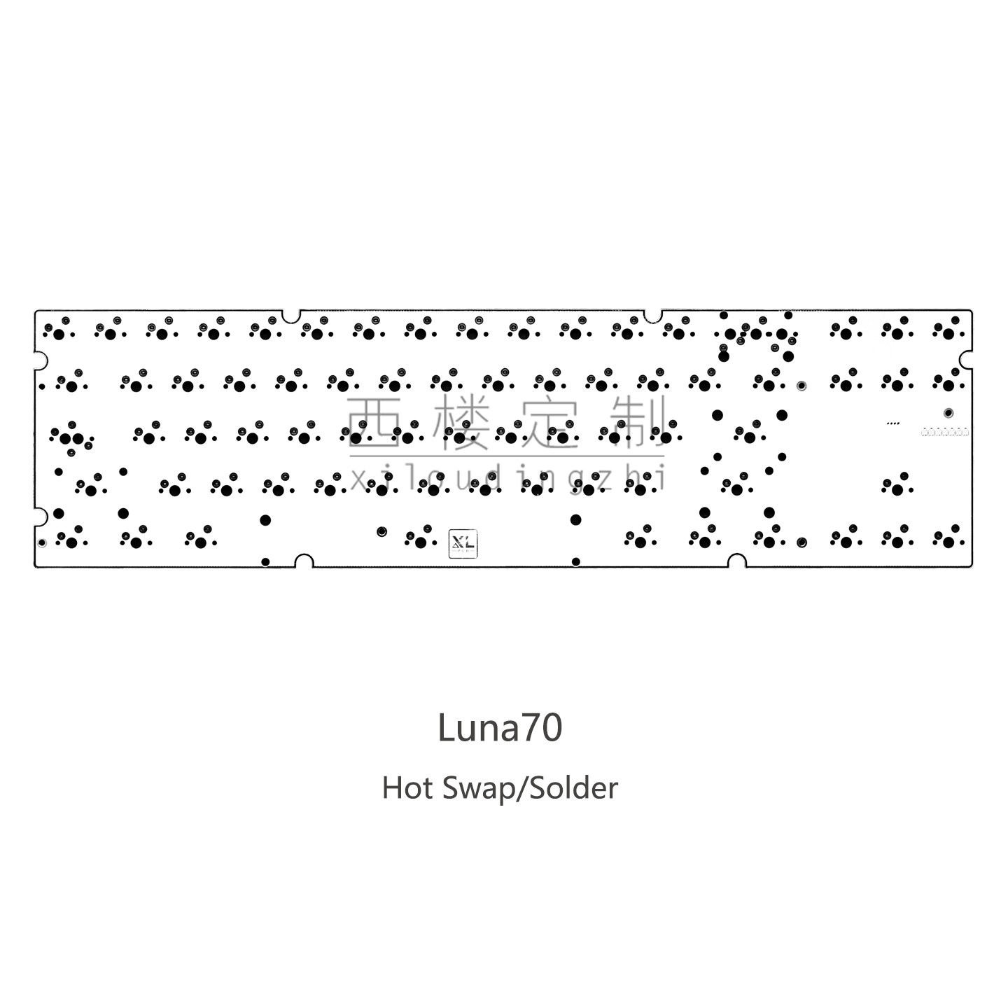 PCB Hotswap 1.6mm tanpa flexcu - Hot Swap Pcb ulasan dan harga