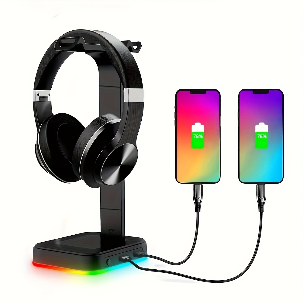Dudukan Headset Gaming LED RGB - Gaming Keyboard Mouse ulasan dan harga