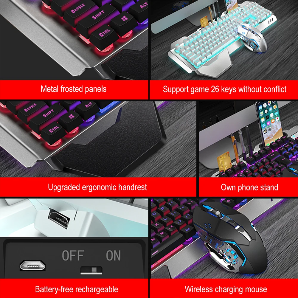 K680 papan ketik dan mouse nir - Gaming Keyboard And Mouse Wireless ulasan dan harga