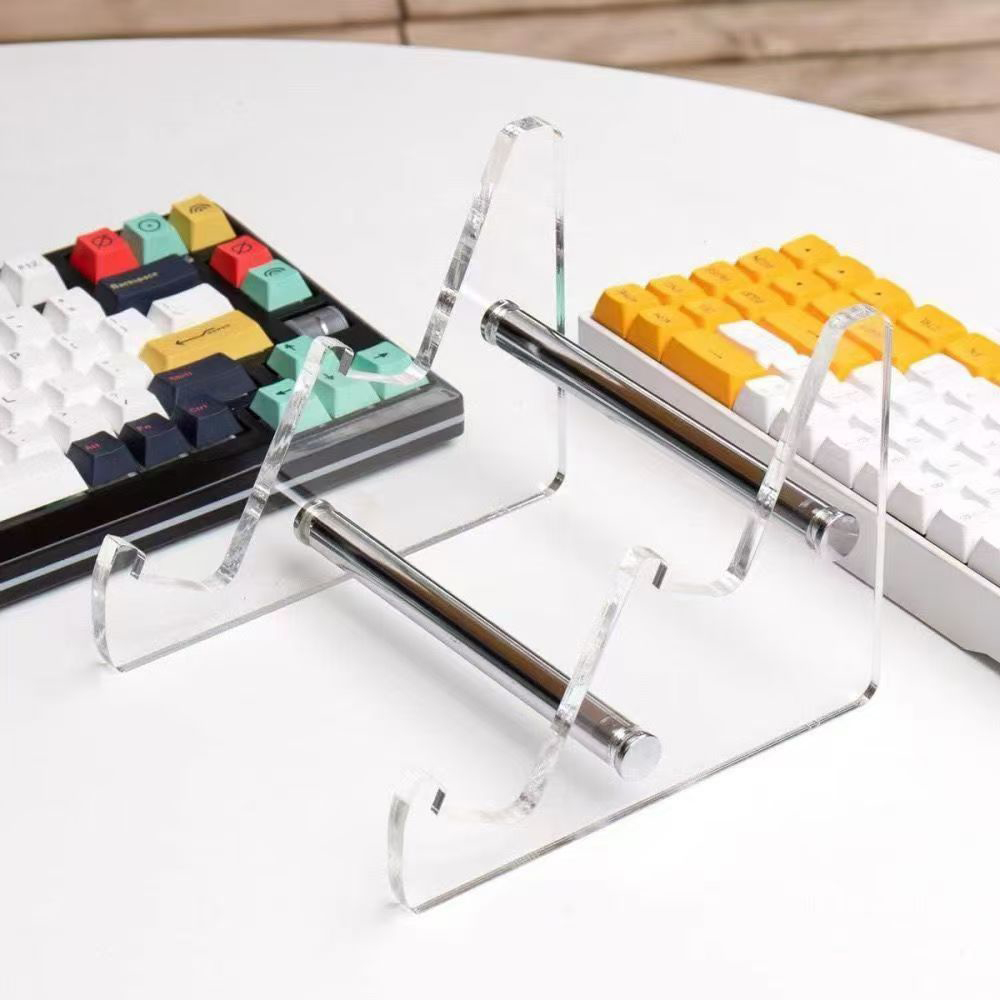 Stand Display Keyboard Mekanik - Keyboard Gaming Transparent ulasan dan harga