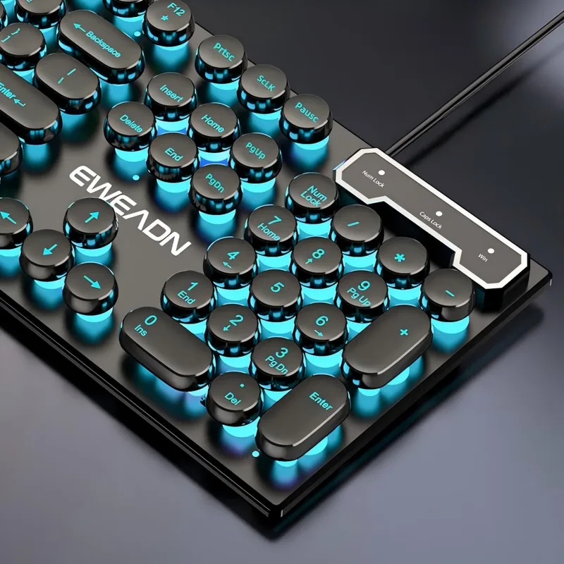 Set Keyboard dan Mouse Retro P - Gaming Keyboard Mouse ulasan dan harga
