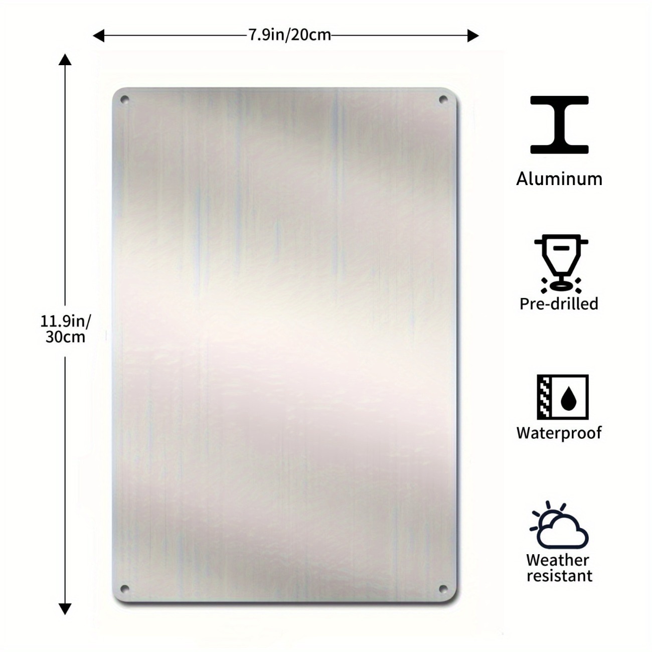 Papan Tanda Aluminium Bar & Gr - Brass Weight Plate ulasan dan harga