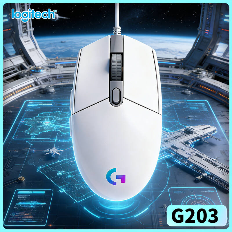 Mouse Gaming Logitech G203 Ber - Logitech Mouse G203 ulasan dan harga
