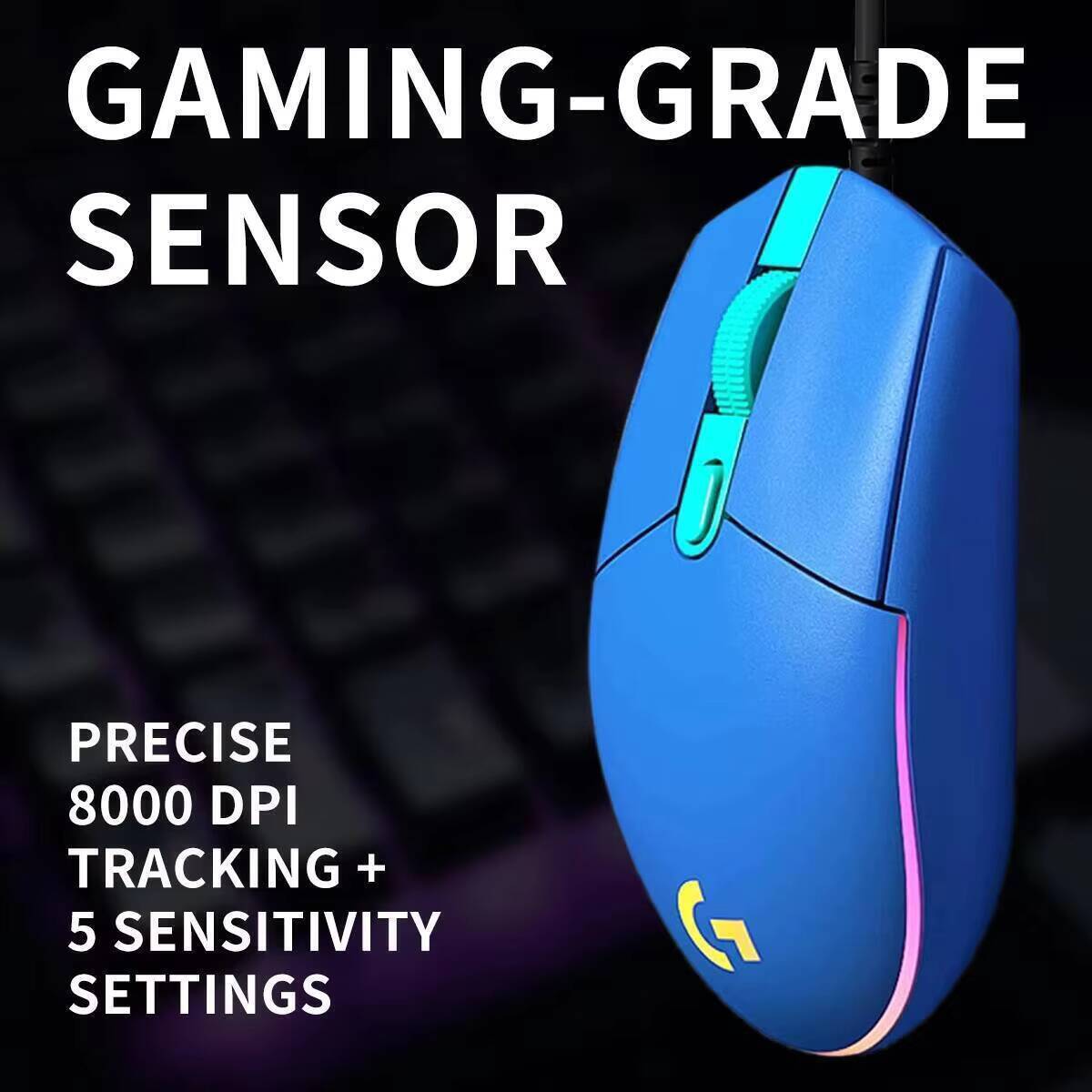 Mouse Gaming Logitech G203 Ber - Logitech Mouse G203 ulasan dan harga