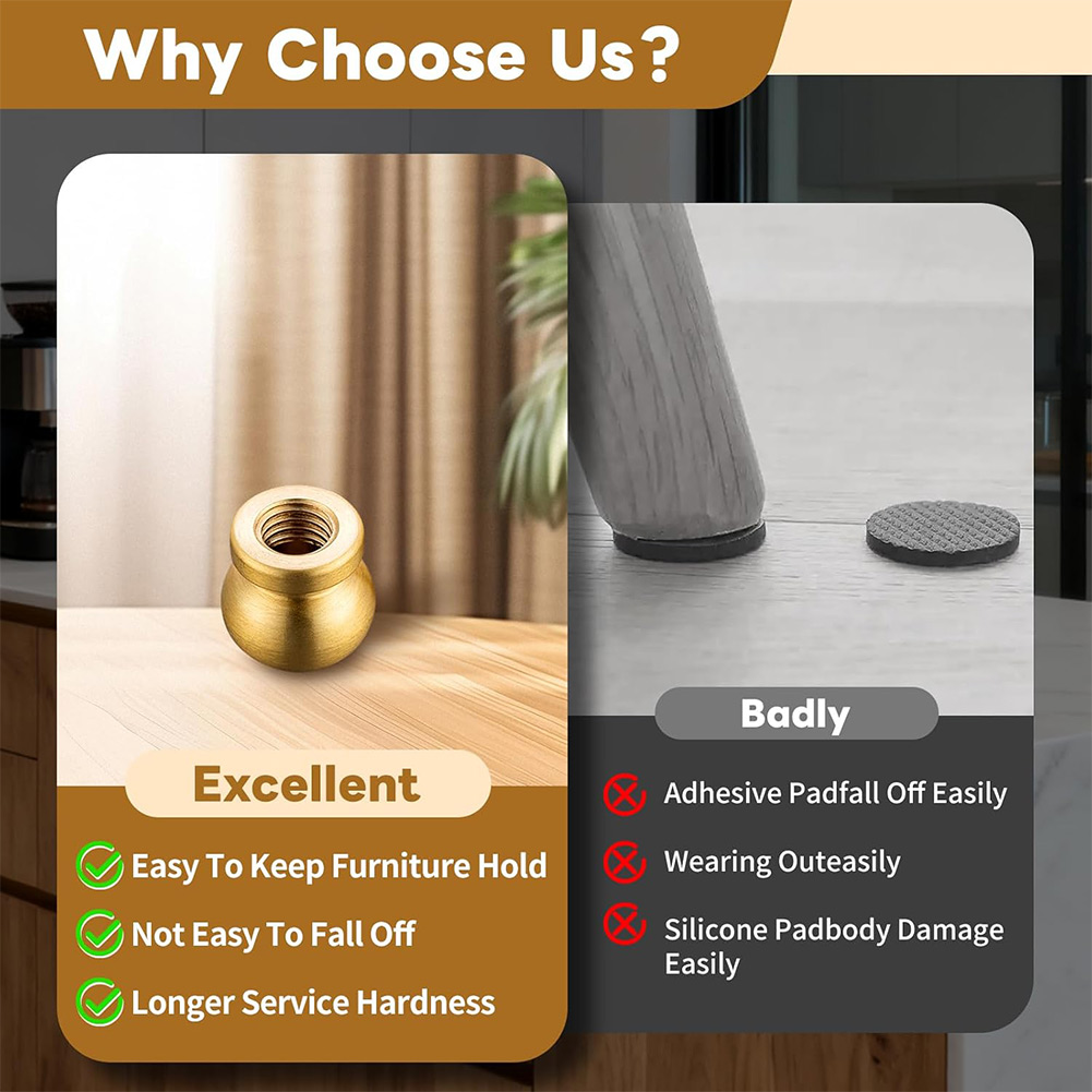 4 Buah Kaki Papan Pemotong Kun - Stabilizer Screw In ulasan dan harga