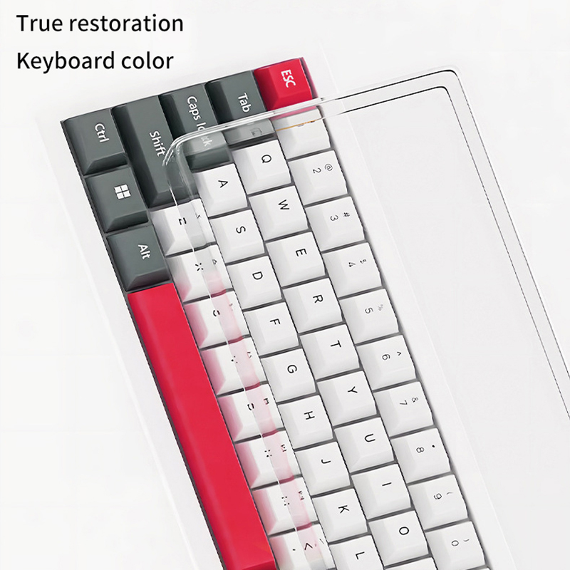 ★ ▲ 78/108 Tombol Akrilik Tran - Keyboard Gaming Transparent ulasan dan harga
