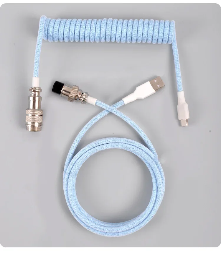 Port USB Tipe-C, Kabel Coiling - Gaming Keyboard Extension ulasan dan harga