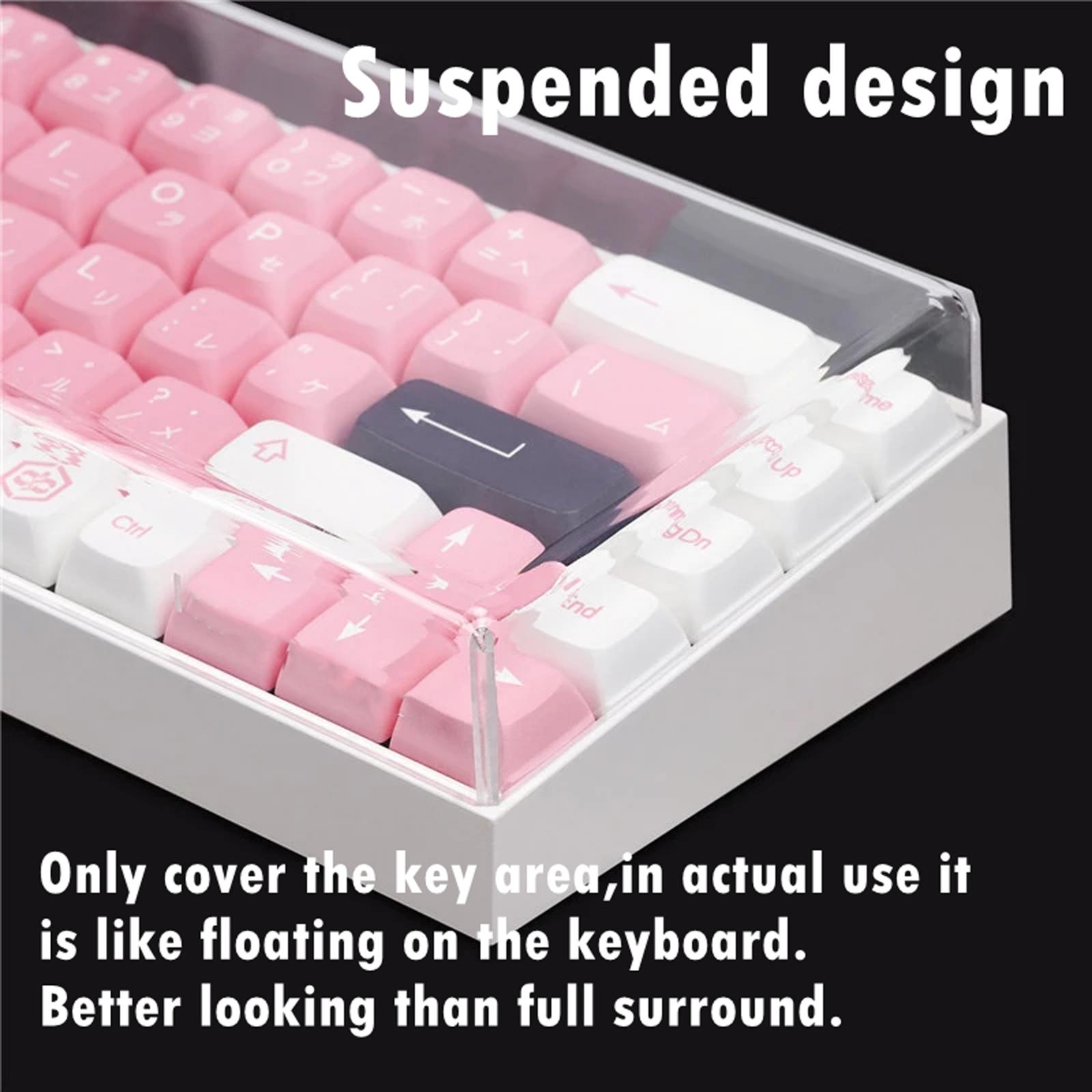 Sarung Keyboard Mekanikal akri - Keyboard Gaming Transparent ulasan dan harga