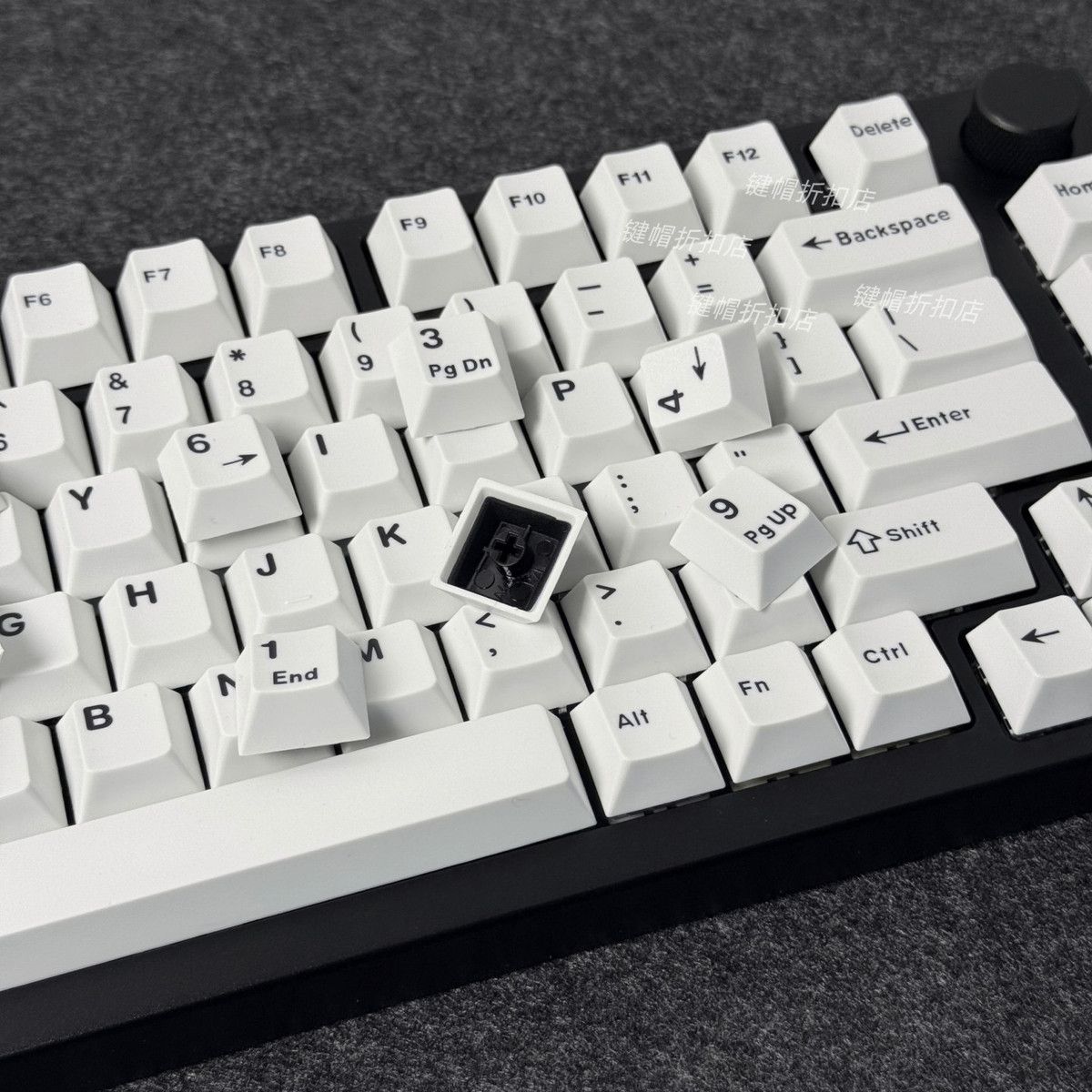 Keycaps Minimalis Putih Murni  - Gaming Keyboard Extension ulasan dan harga