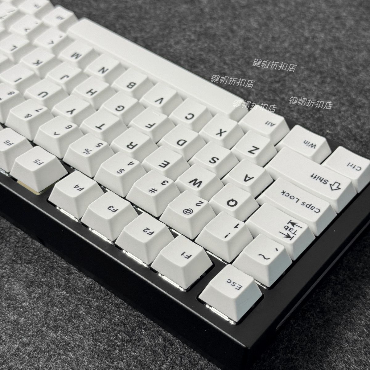 Keycaps Minimalis Putih Murni  - Gaming Keyboard Extension ulasan dan harga
