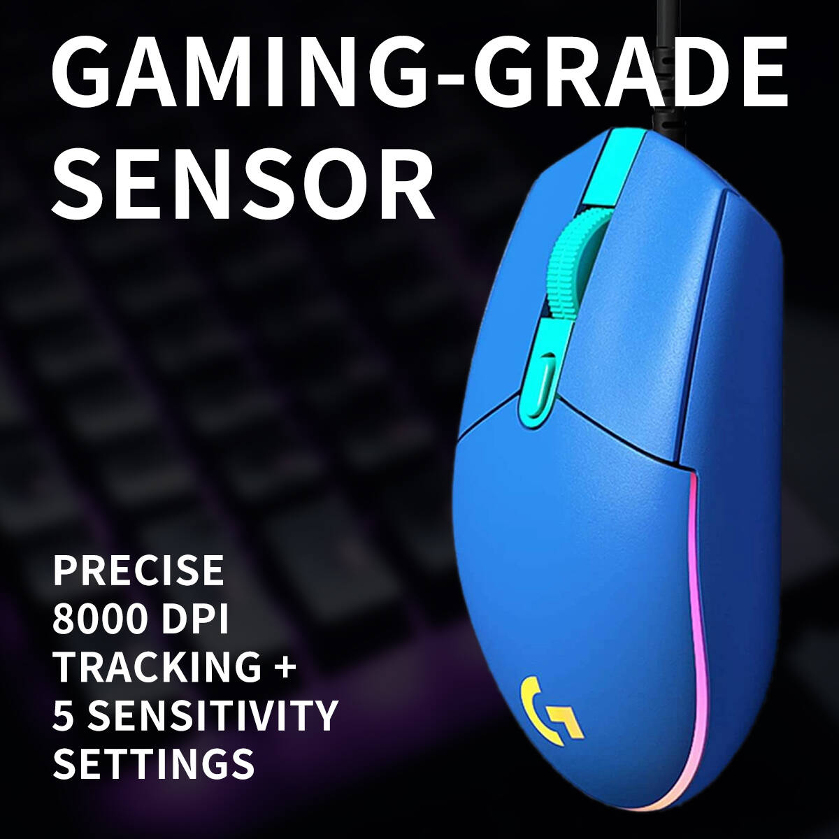 Logitech G203 Prodigy RGB Wire - Logitech Mouse G203 ulasan dan harga