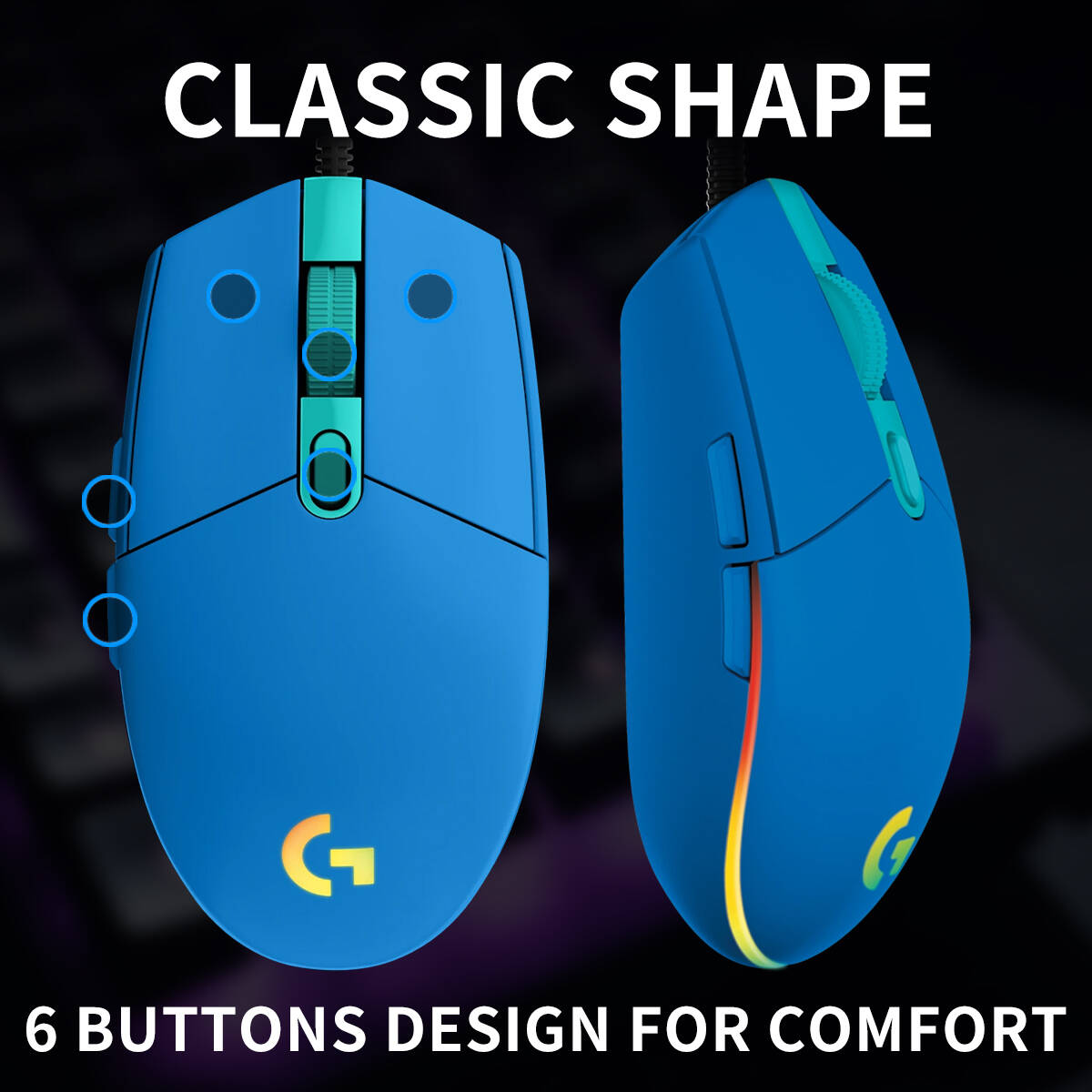 Logitech G203 Prodigy RGB Wire - Logitech Mouse G203 ulasan dan harga