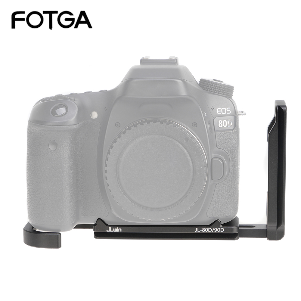 FOTGA L Bentuk untuk Canon 70D - Stabilizer Screw In ulasan dan harga