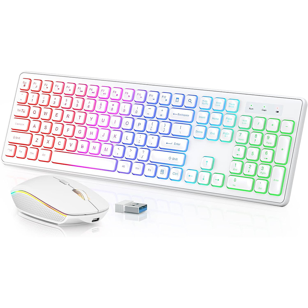 Keyboard dan Mouse Nirkabel de - Gaming Keyboard Extension ulasan dan harga